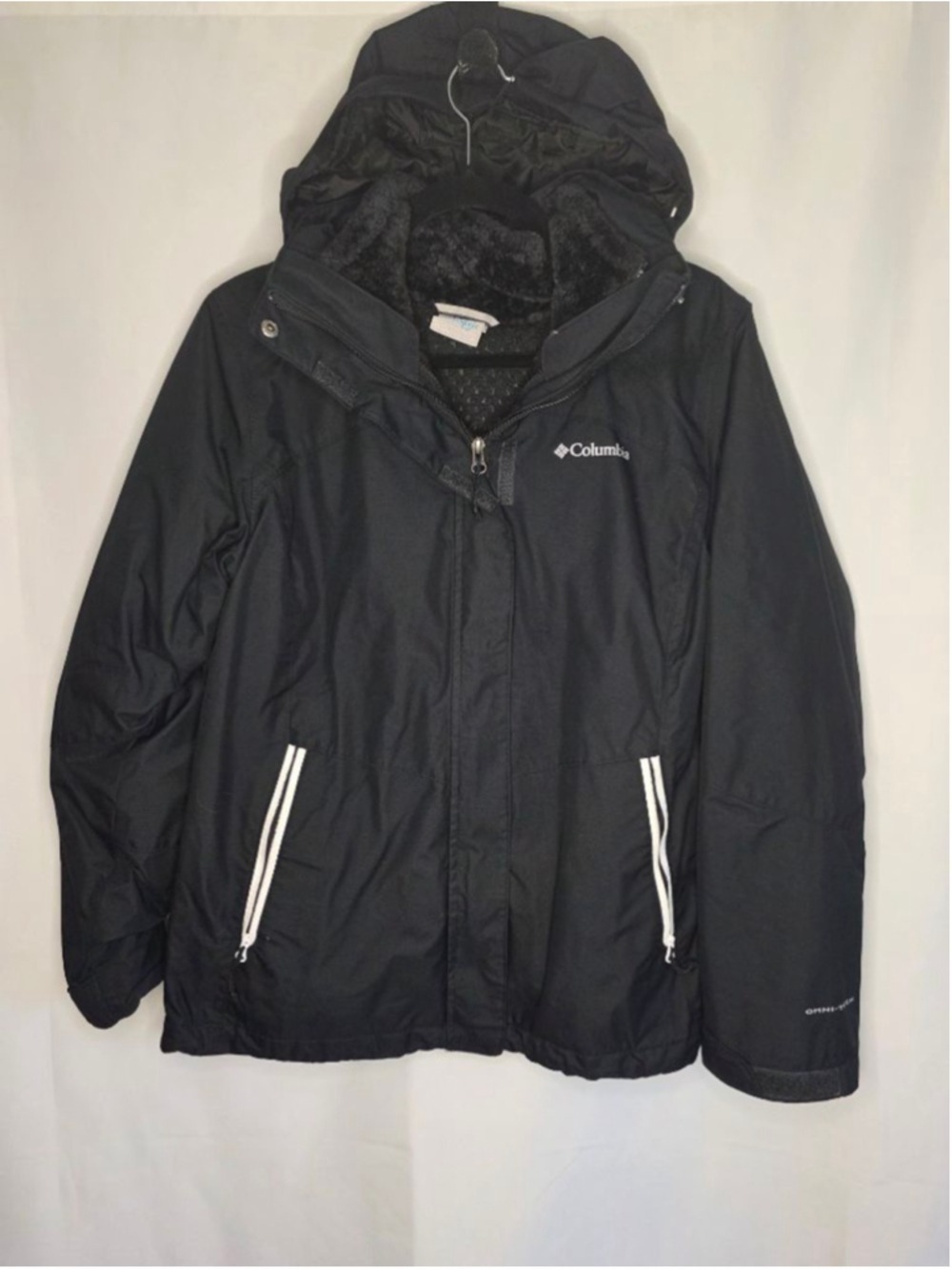 Columbia Women's Black Ski Snow Jacket Medium